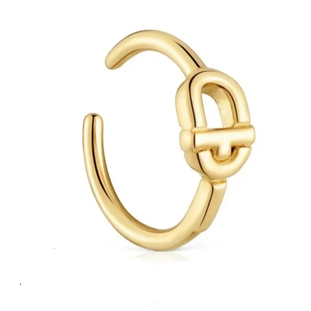 Tous Gold Hoop Earring